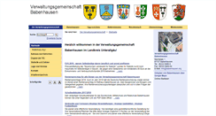 Desktop Screenshot of egg-guenz.vg-babenhausen.de
