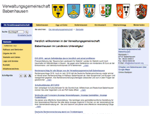 Tablet Screenshot of egg.vg-babenhausen.de